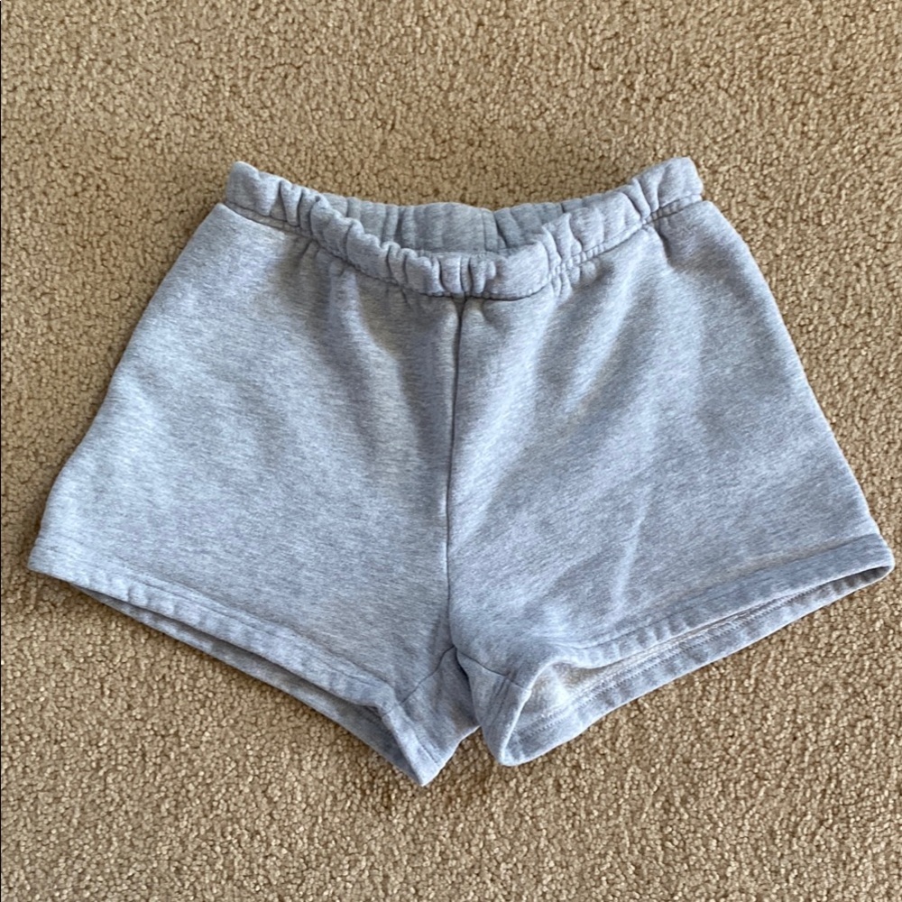 TNA cozy fleece Perfect sweatshirt.   Light Grey.  XXS.  EUC
